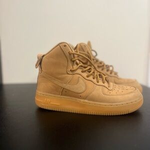 Womens/ Big Kids Nike Air Force 1’s Brown